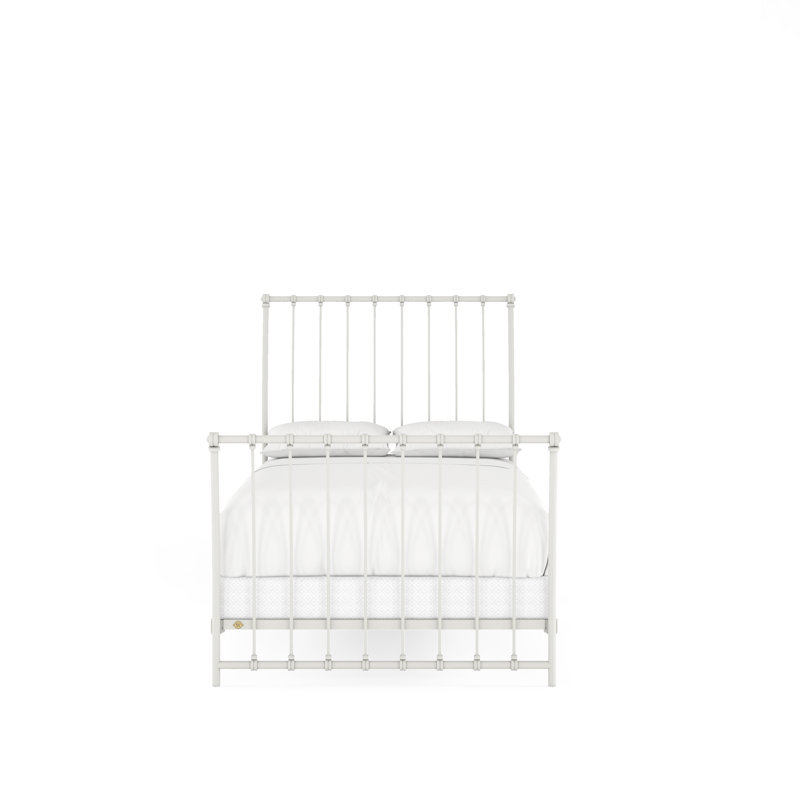 142 Altro Bed | Complete Sleigh, Matte White, Full