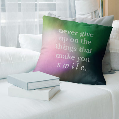Linen Reversible Throw Pillow