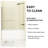 34" x 58" Pivot Tub Door-94286309