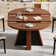 Table de salle à manger extensible de 43 à 59 po pour 4 à 8 personnes, table de salle à manger ovale extensible avec rallonges amovibles, table de cuisine à base de bois avec tablette de rangement permettant d'économiser de l'espace pour le salon, n