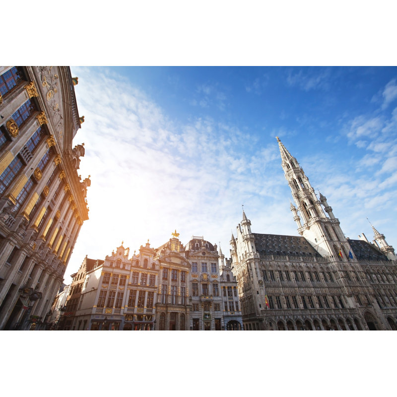 Architecture Of Brussels by Anyaberkut - Wrapped Canvas Print, 30cm H x 46cm W
