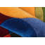 Tapis bleu / rouge / vert / jaune en laine touffeté à la main Beucher-30046720