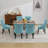 Berenis Tufted Linen Upholstered Elegant Dinning Chair-551275072-551275074