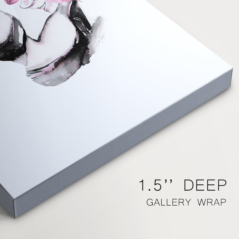 Platform and Bow -Gallery Wrapped Cavas, 18" H x 12" W