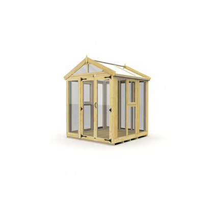 6x6 Glass Green House