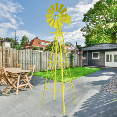 Haghni Metal Abstract Windmill