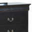 Commode noire Elegant Traditional