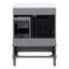 Meuble-lavabo simple 24 po avec plateau en céramique, tiroirs et porte à fermeture en douceur-1542542264