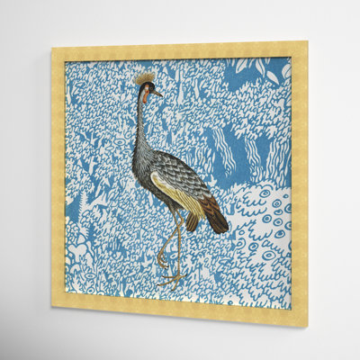 Bird Pose 2 Print by Oliver Gal