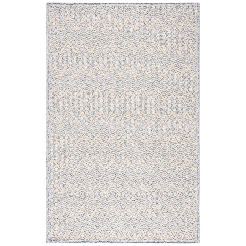 Giroux Hand Tufted Performance Geometric Rug, Rectangle 3' x 5'