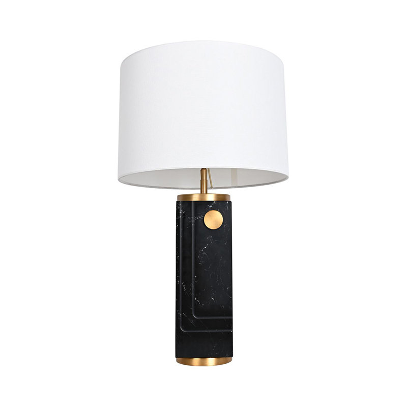 Aquila 25.1'' Black/Gold Table Lamp