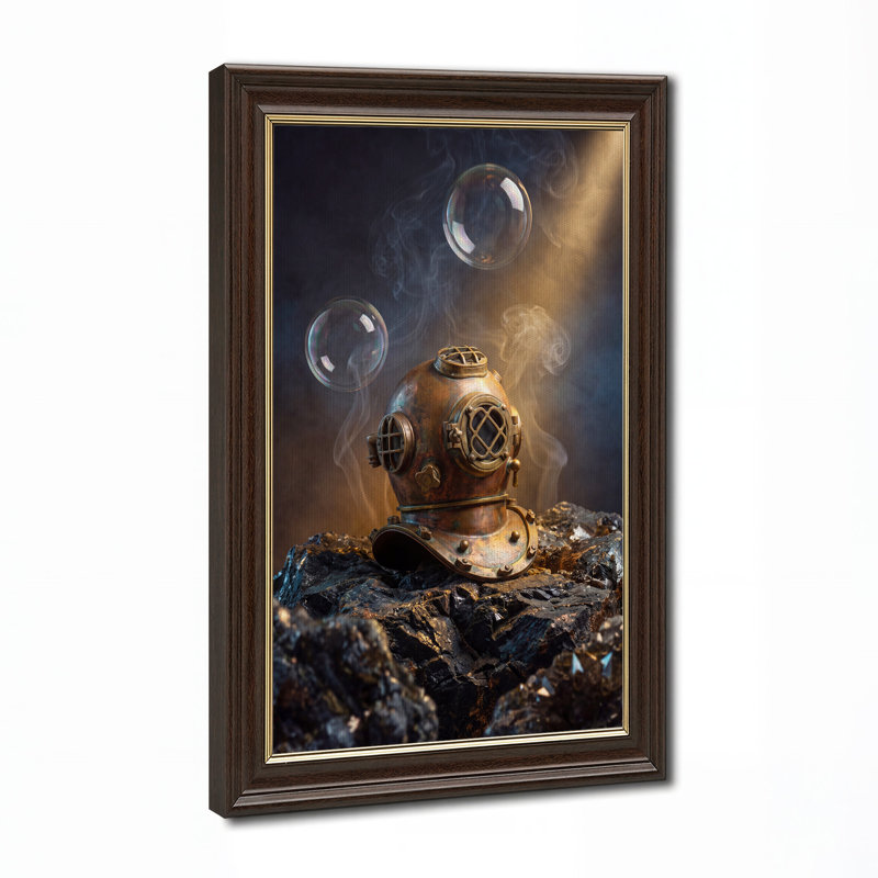 Art mural sur toile antique, H 18 po x l 12 po