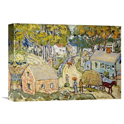 " A New England Village " Print