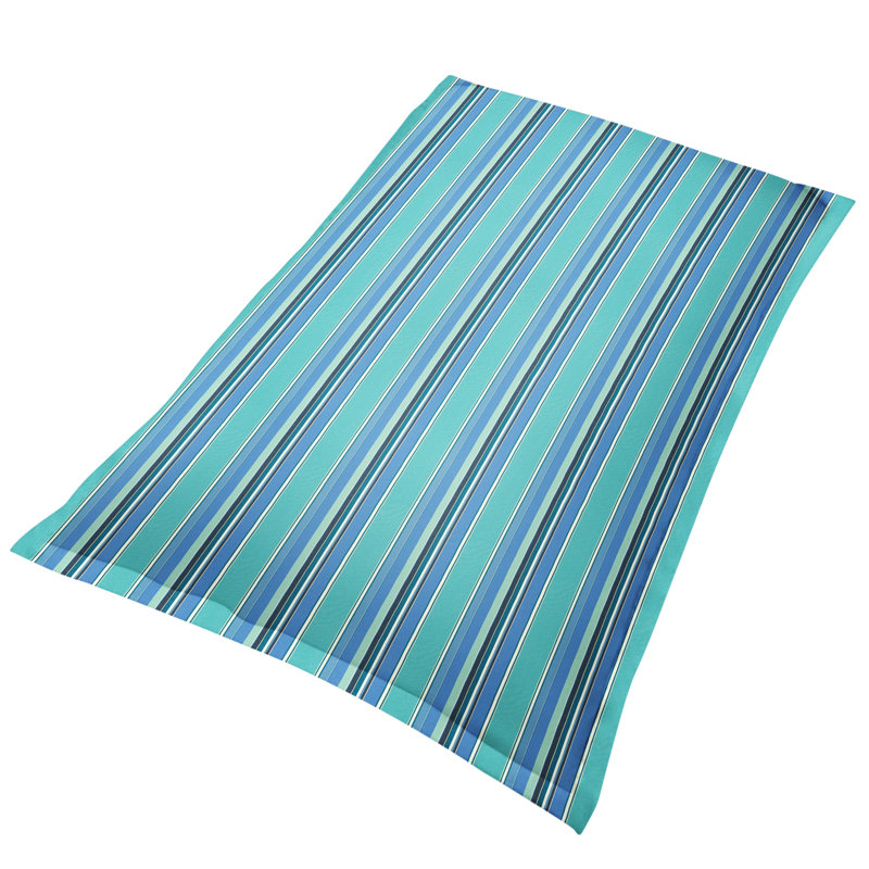 Flotteur et chaise longue Sunbrella, Bleu / atlantis Sunbrella