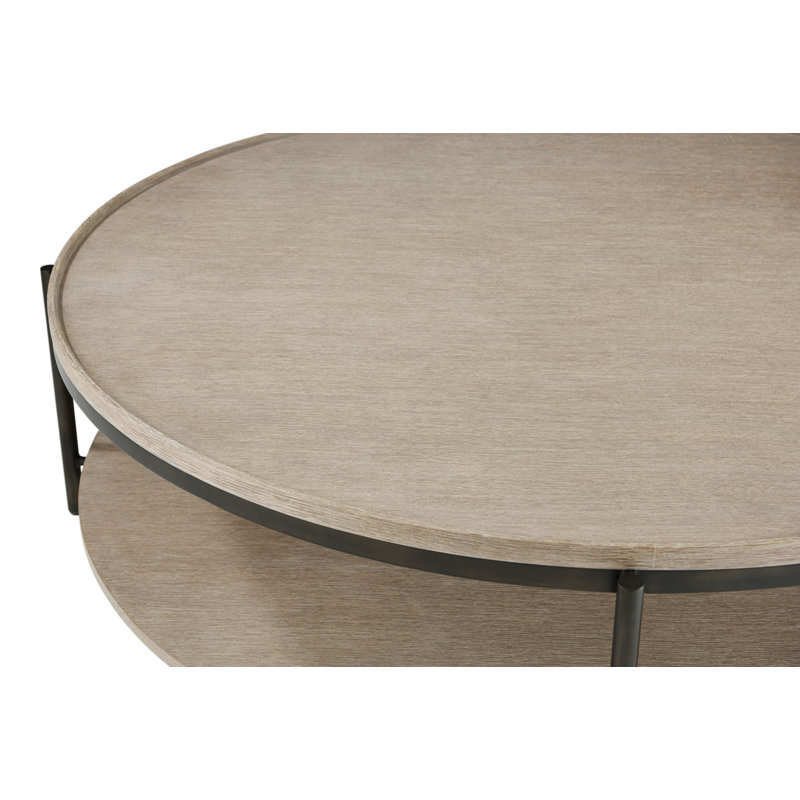 Repose Solid Wood Coffee Table, Gray