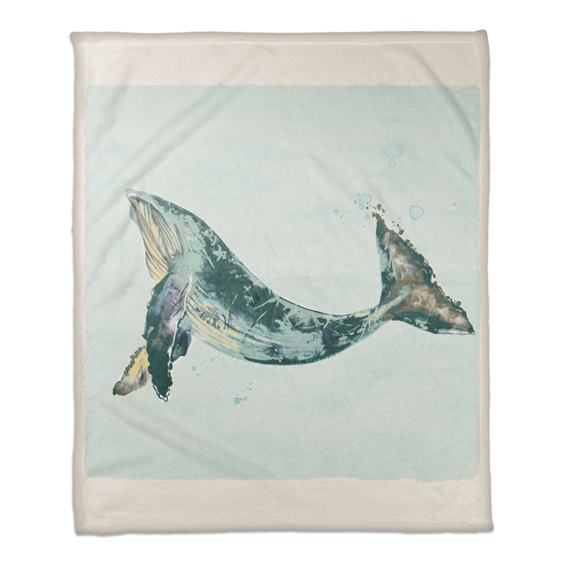 Hand Woven Throw Blanket, Teal