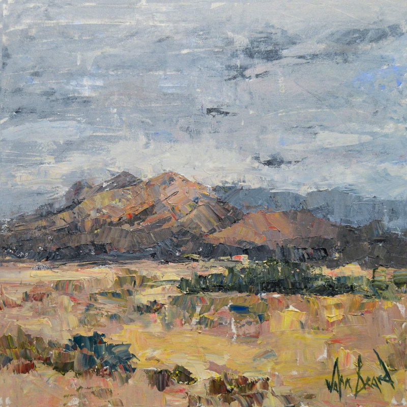 A New Day Has Dawned by John Beard - Artist Enhanced Canvas Print, 20" H x 20" W x 1" D, Wrapped Canvas