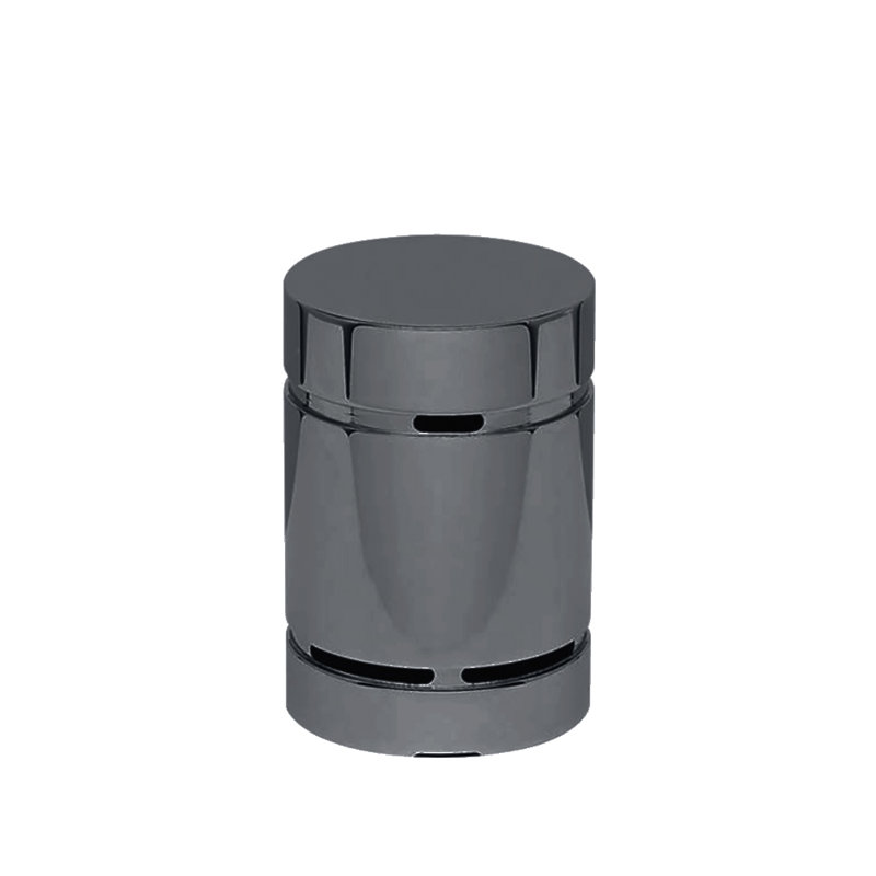 Contemporary Dual Port Air Gap, Matte Black