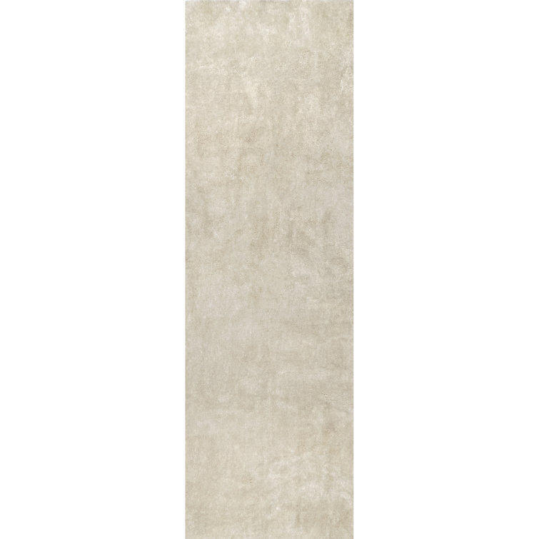 Loni Solid Machine Washable Runner Shag Rug for Living Room Bedroom Dining Room Nursery Entryway Hallway