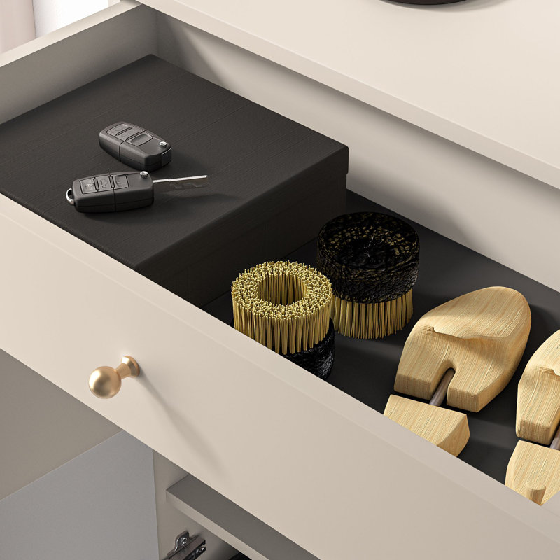DROMA 12 Pair Shoe Storage Cabinet