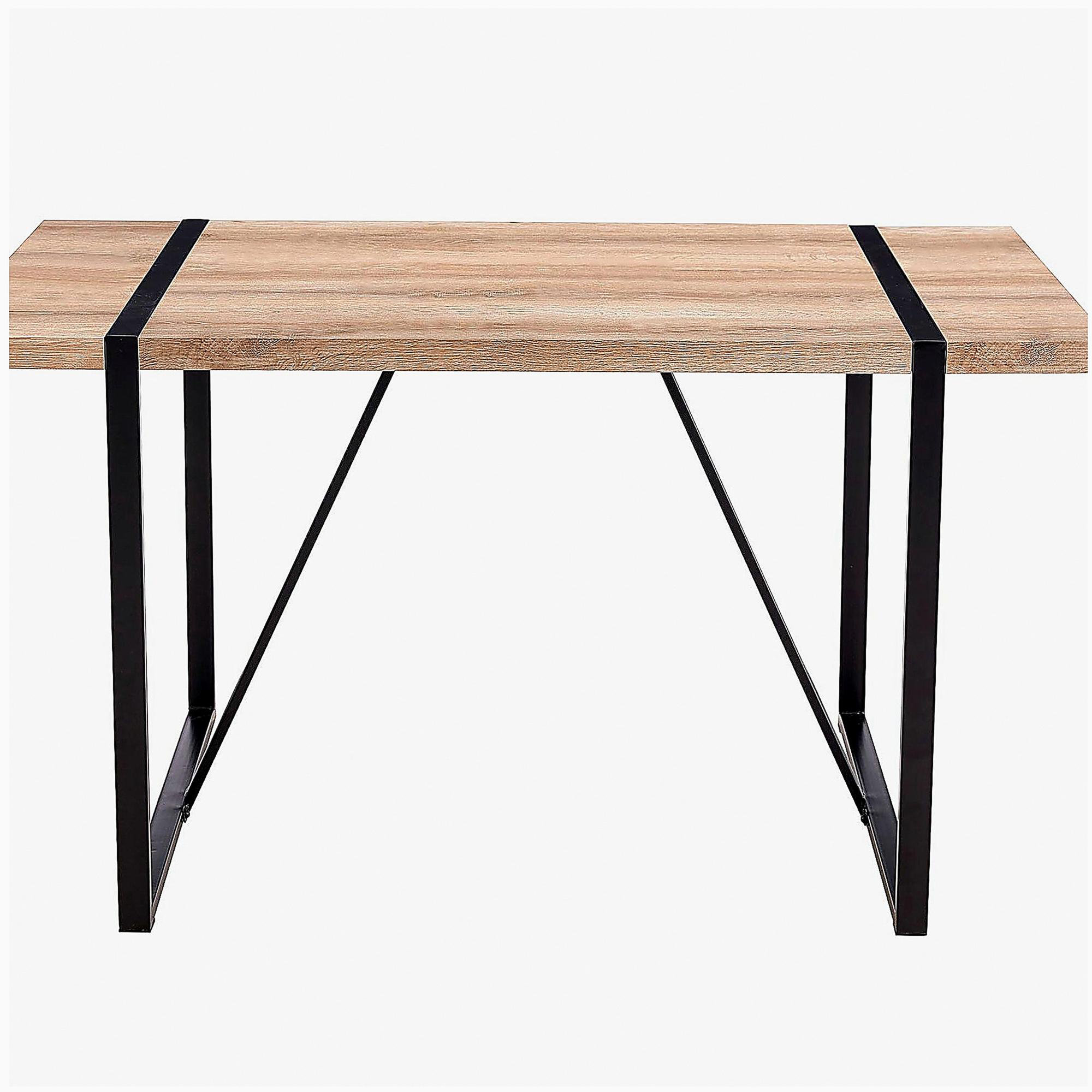 Trent Austin Design® 4-6 person industrial style rectangular wooden ...