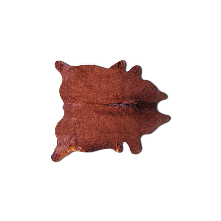 Plainsboro Performance Cowhide Animal Print Indoor Rug