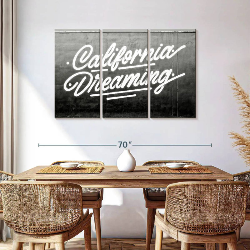 Sebbie Black California - Dreaming, 36" H x 57" W