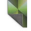 Tapis décoratif vert clair à motif géométrique Rhames-275518164