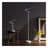 52.5-Inch LED Matte White Curvilinear S-Curve Spiral Tube Floor Lamp - Modern Energy Efficient Lighting with Integrated LED Bulb