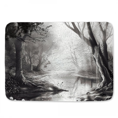 Tymarian Microfiber / Microsuede Non-Slip Bath Mat