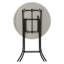 Table pliante ronde 33 po