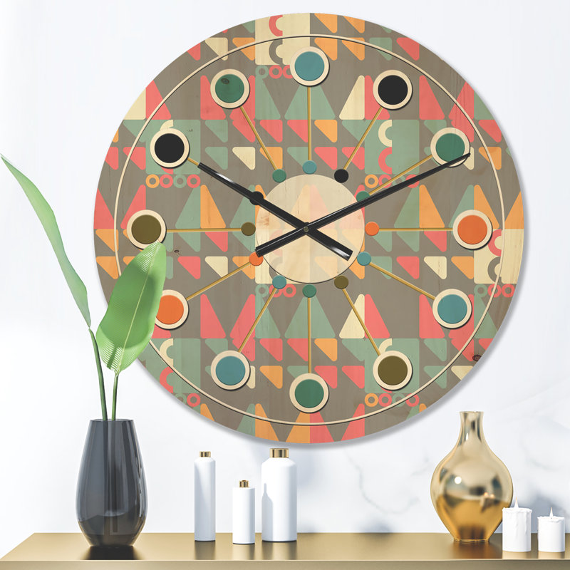Horloge murale abstraite V, Petit
