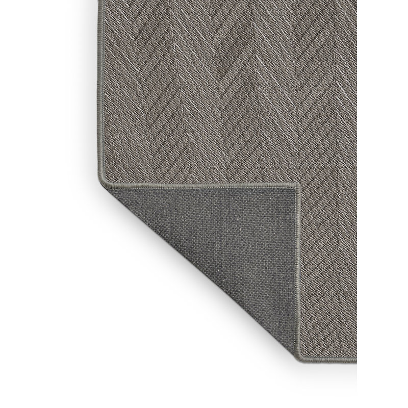 Tapis zone grise à motifs Himes, Rectangle 5 pi x 7 pi