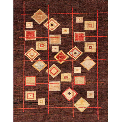Tapis abstrait moderne 4271