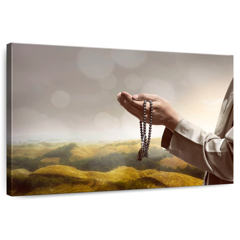 Adella Islamic Prayer, 20" H x 30" W