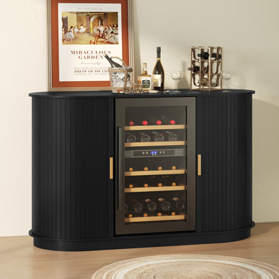 53.14 " L Bar Cabinet