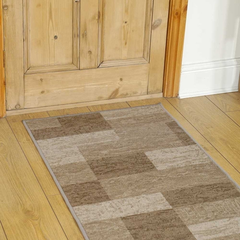 Runner Tunay Geometric Hand Hooked Area Rug, Runner 66 x 150cm