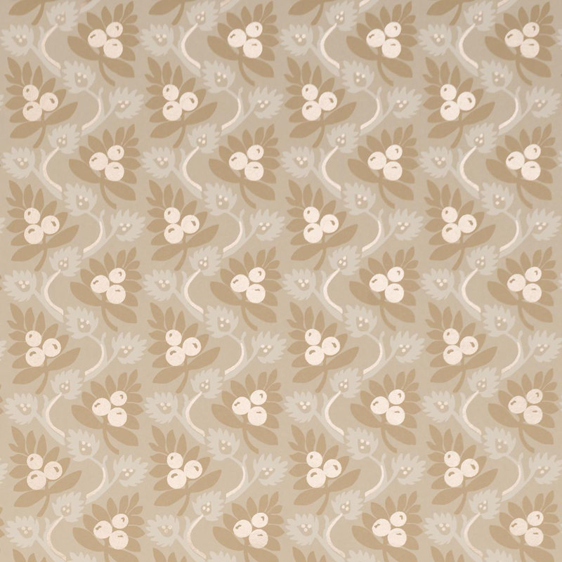 Custis Orchard Wallpaper, Brown