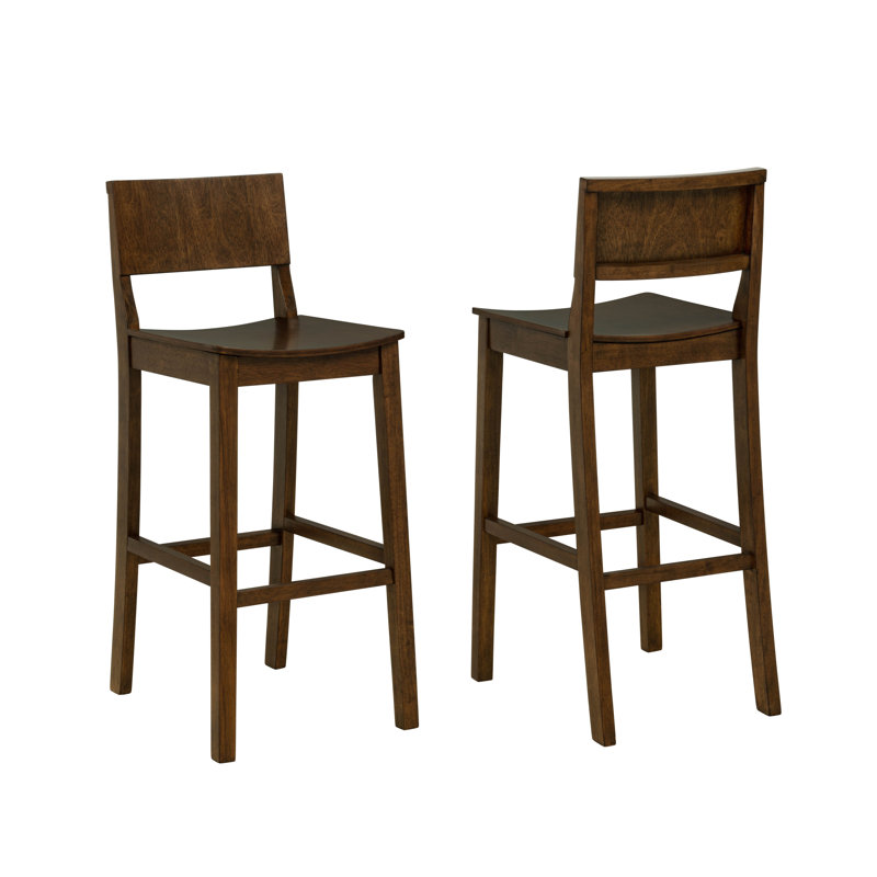 Tabouret de bar 30 po Yalingup, Tabouret de bar (siège d'une hauteur de 30,5 po), Noyer