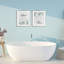 Ensemble de 2 impressions encadrées sous verre «Get Nake & Relax Herbs», par Lettred and Lined-1077503319-1077503339
