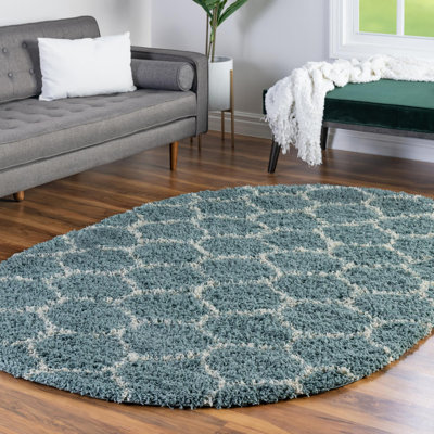 Tapis rouge à poils longs Red Barrel Studio®