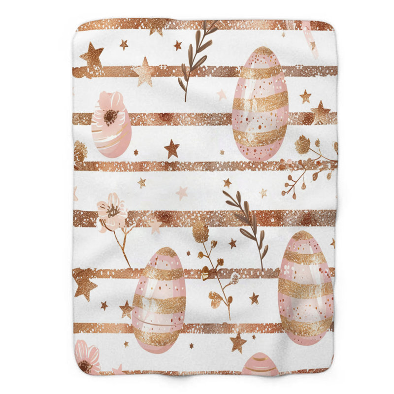 Couverture rose de qualité supérieure 1 pièce, L 50 po x L 60 po