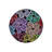 Woven Base Modern Decorative Carpet With Multicolored Flower Details-1742819427
