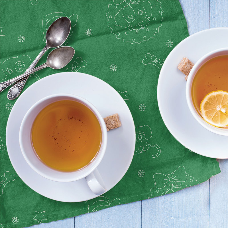 Waffle Tea Towel Kitchen Towel, Cotton Twill