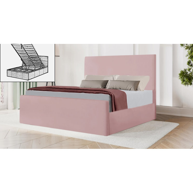 Parlington Storage Bed, Super King (6'), Mink