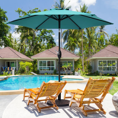 Doreth 90'' Tilt Market Umbrella
