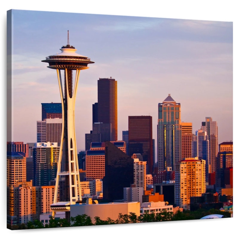 Aiguille de l'espace Nicci Seattle Center, H 16 po x l 16 po