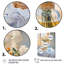 Blanchisserie blanche côtière 6 - Art mural-345158887