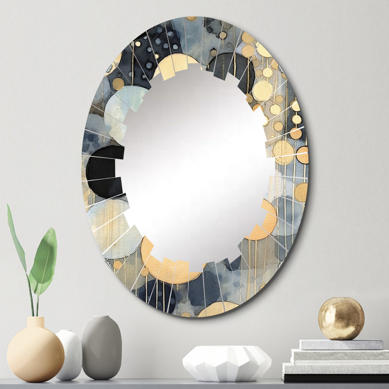Dansereau Oval Mirror, 30" x 20"