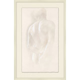 Male Nude 1' Framed Print on Glass